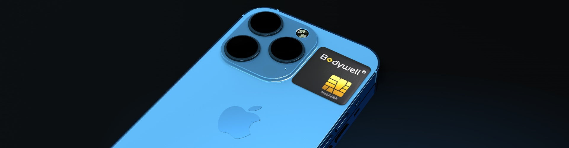 How effective is the Bodywell Chip for reducing cell phone radiation absorption