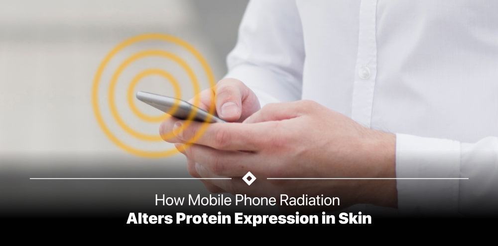 How Mobile Phone Radiation Alters Protein Expression in Skin