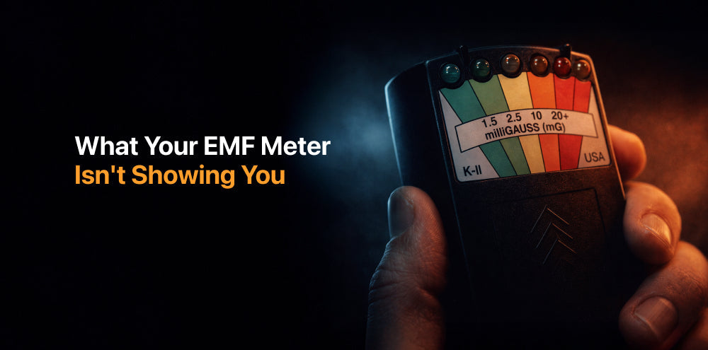 EMF meter for measuring radiation  