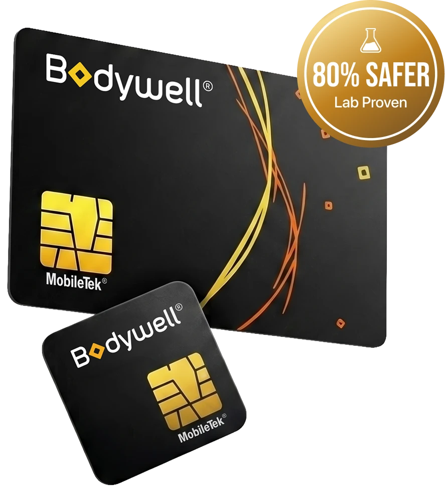 Bodywell BioCard Pro and BioChip product cutout